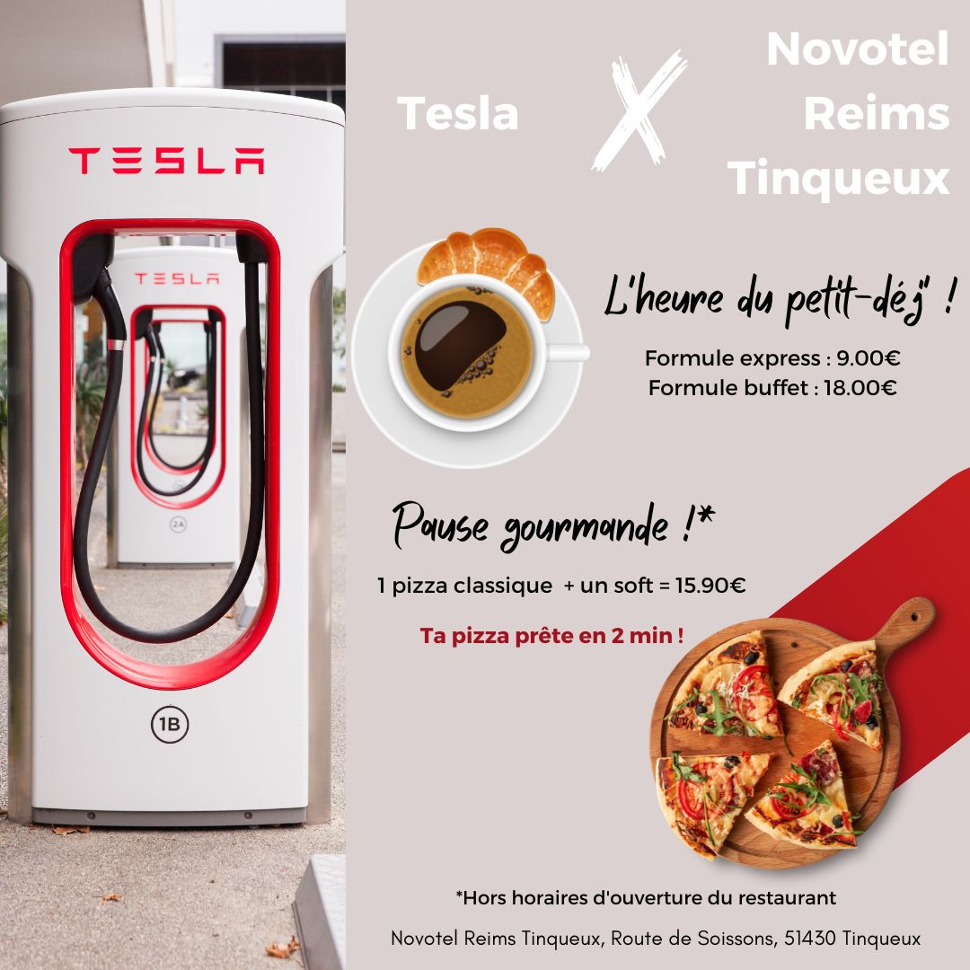 Tesla X Novotel